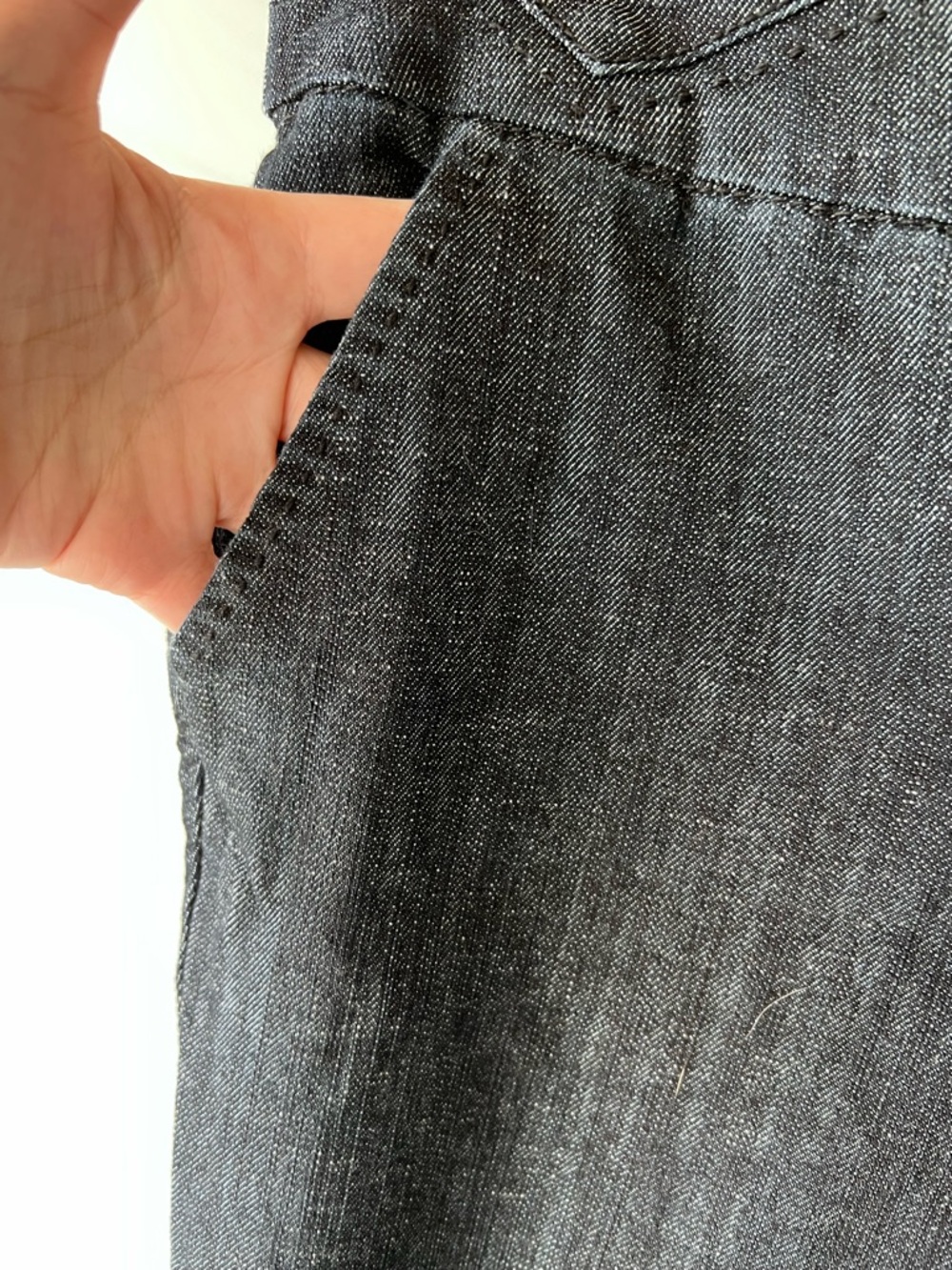 Maurices Dark Gray Boot Cut Jeans - Picture 3 of 4
